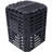 90 Gallon Large Compost Bin, Black, Recycled Plastic