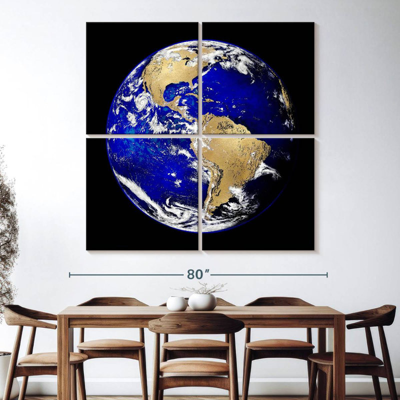 Oberle World Turning V, 74" H x 74" W