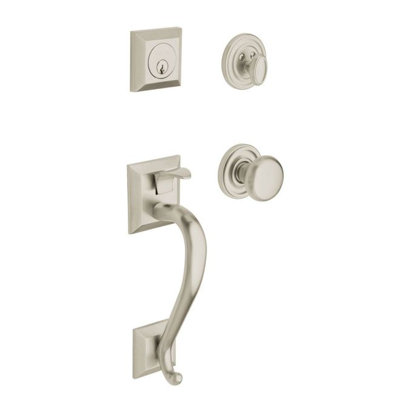 Madison Complete Inactive Madison Dummy Handleset with Knob and Rosette