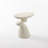 End Table, Fiberglass Side Table, Modern Minimalist Corner Table, Coffee table with Decoration,  Home Decor for Living Room, Bedroom, Guestroom