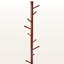 Portemanteau avec 9 pattes Lily, fini noyer Graham, H 69,76 po x l 23,79 po x P 23,79 po