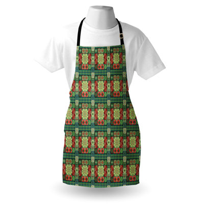 Multicolore, tablier de style oriental East Urban Home, unisexe, coloré Azulejo