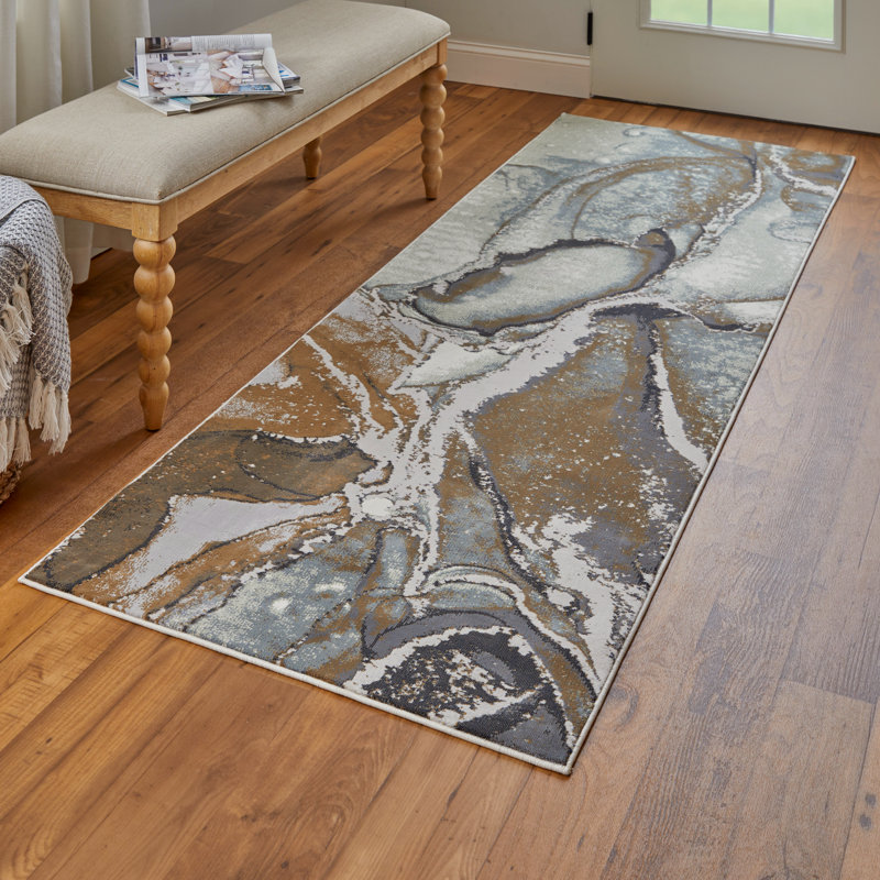 Takara Abstract Indoor Rug, Runner 2'9 x 7'10"