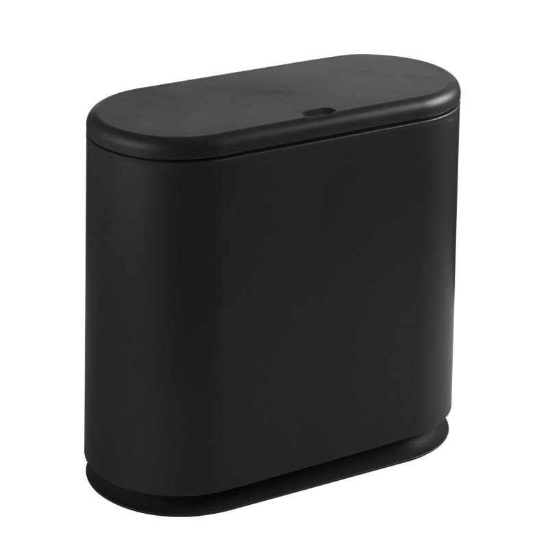 Poubelle tactile 2,1 gallons, Noir