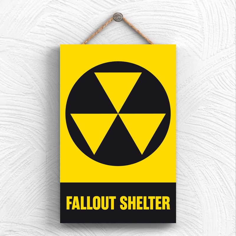 Fallout Shelter - Print on MDF