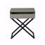Table de chevet 23 po Taupe-666209354