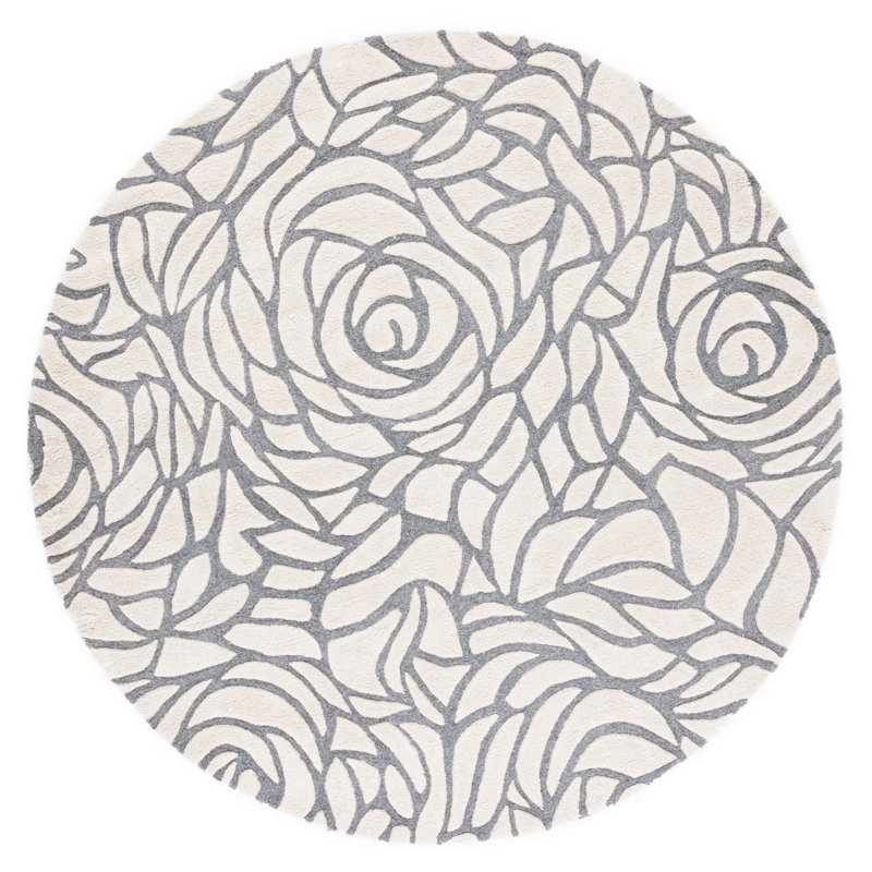 Tapis ivoire Atsush, Rond 7 pi