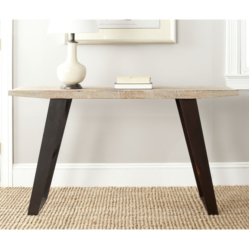 Hargie 53.2'' Solid Wood Top Console Table