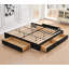 Lit plateforme avec rangement 4 tiroirs-255818546-255818544