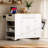 Kitchen Island With Trash Can, Rolling Kitchen Island With Power Outle Rolling Kitchen Islands Cart On 5 Wheels With 3 Drawer, 3 Open Side Racks For 10 Gallon Garbage Bin-525686767