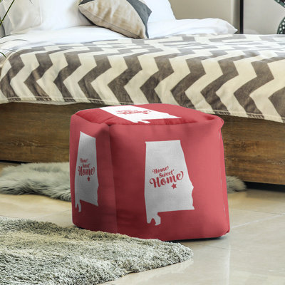Repose-pieds à cubes montgomery the home