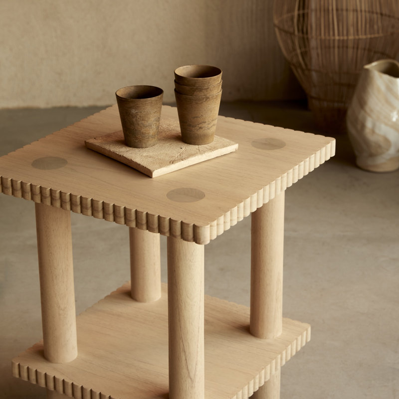 Mollie Solid Wood End Table
