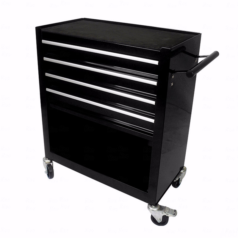 4 Drawers Multifunctional Tool Cart With Wheels
