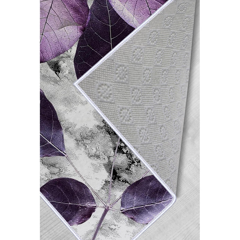 Tapis d'entrée de qualité supérieure, 2,6 x 6,6 pieds, 100% polyester, 650 g / m² | Antibactérien, antidérapant sous le dessous, hauteur de poils de 0,3 po | Lavable à la machine, impression numérique 3D | Durable et élégant pour n'importe quel vestibule ou salon