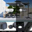 128" X 104" Rectangular Outdoor Solar Led Cantilever Patio Umbrella without Weighted Base-78455359