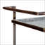 Chariot-bar en métal 30,7 x 17,1 x 34,6 po Percy