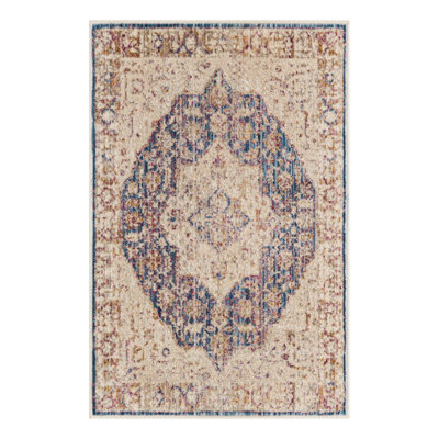 Tapis gris Canora Regalia Deepa