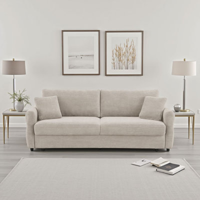 Kopstal 91.6'' W Fabric Sleeper Sofa , Accent Sofa