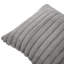 Housses de coussin décoratif décoratives en fausse fourrure de lapin gris clair avec insertions-1890850294