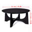 Table basse ronde de 36 po, tables basses en bois-1729637243