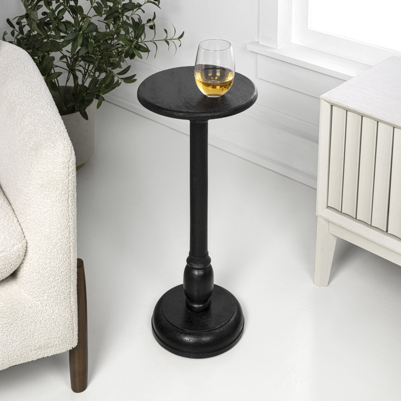 Table à boissons Leopold 24,5 po Leopold, Noir