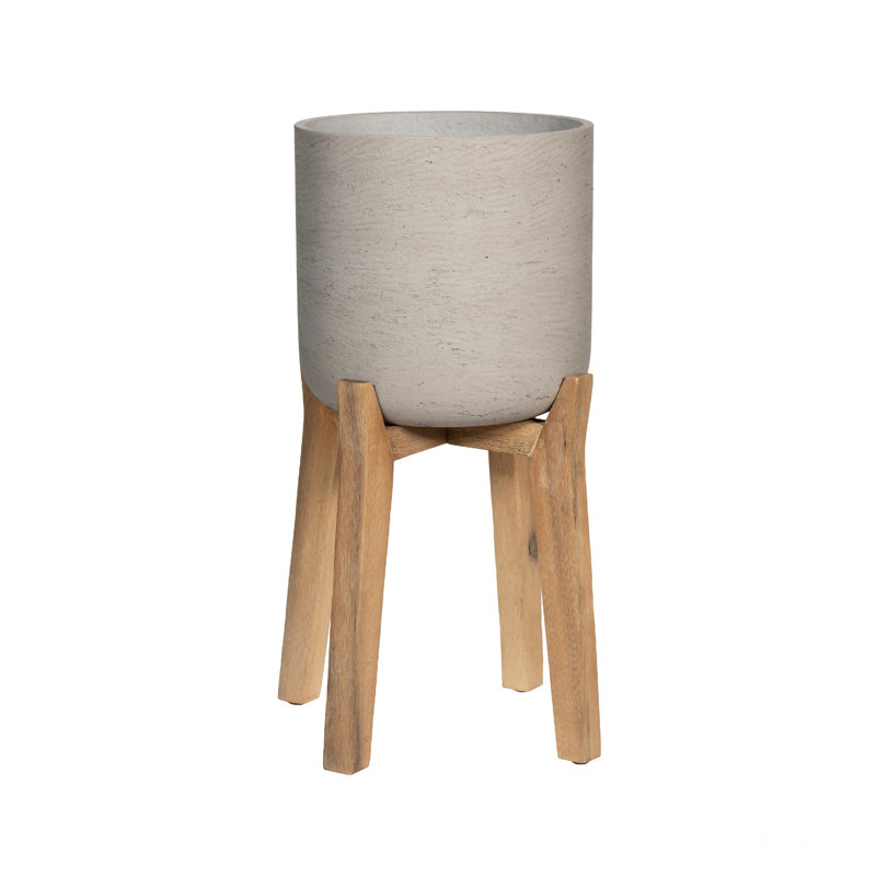 Planter, Gray Washed