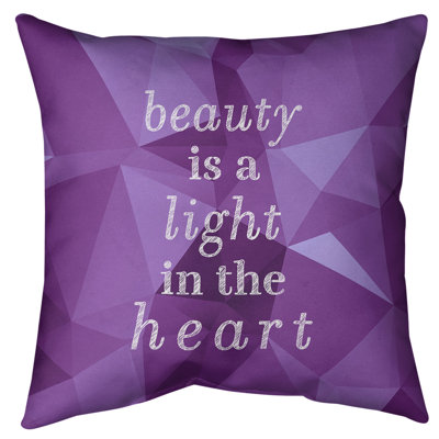Reversible Throw Pillow