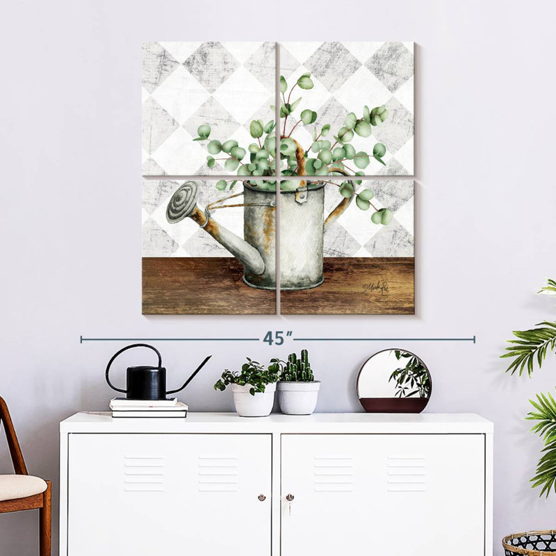 Harnek Eucalyptus White Watering Can