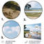 Ensemble de 5 décorations murales Georgia Beach Solitude