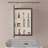 14" W X 24" H Surface or Recessed Mount Medicine Cabinet with Mirror, Aluminum Frame and Adjustable Tempered Glass Shelves for Makeup, Shaving or Bathroom Vanity Storage-1408965928-1408965931