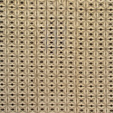 Beige Modern Tibetan Wool Silk Blend Rug - 12' x 16'