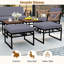 7 Piece Outdoor Conversation Set Metal Sectional Sofa Se-2006169203