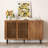 Hessle Storage Cabinet, 47.2” Buffet Cabinet With 3 DIY Doors And Adjustable Shelves, Coffee Bar Cabinet For Kitchen,Dining Room,Living-1292922187
