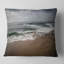 Douces vagues de mer sur la plage de sable - Coussin Sea & Shore-29600288-29600292
