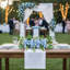 Fleurs de mariage pour arche de mariage, guirlande de fleurs artificielles pour décoration murale-808733567