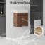 Ensemble de meuble-lavabo mural 18 po avec lavabo et portes à fermeture en douceur pour petites salles de bain-133397003