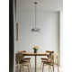 Single Light Glass Dimmable LED Pendant