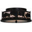 Buffalo 2 - Light Semi Flush Mount