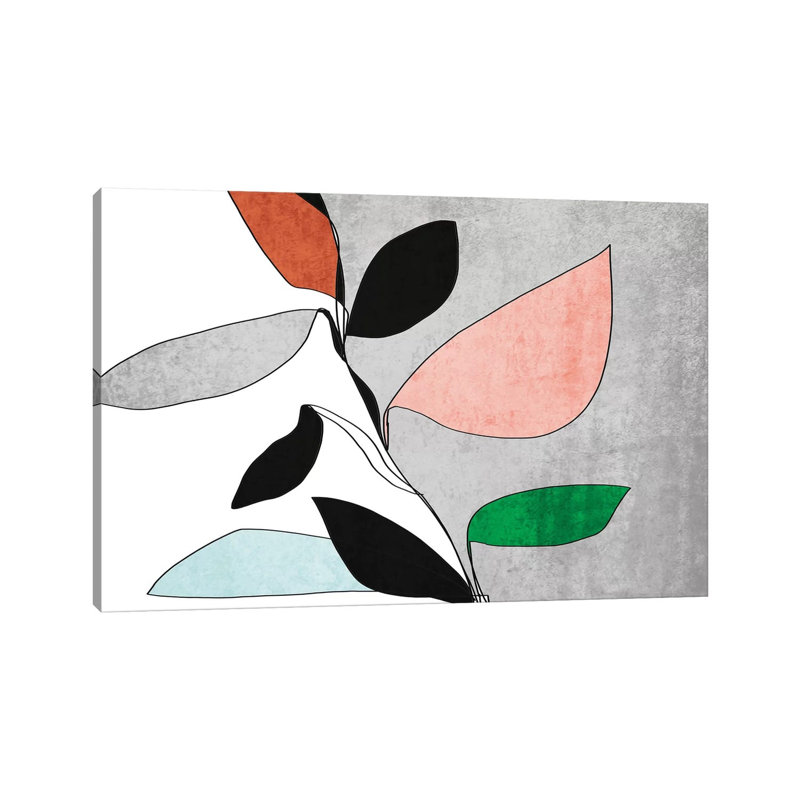Abstract Bloom III by Irena Orlov - Wrapped Canvas Gallery-Wrapped Canvas Giclée, 20.32 cm H x 30.48 cm W