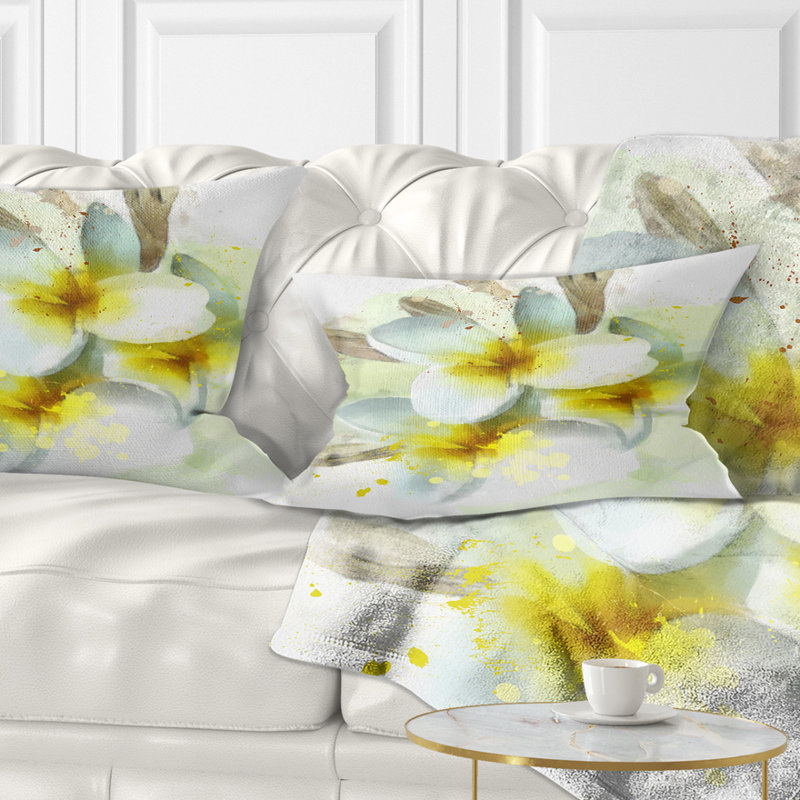 Coussin Frangipani