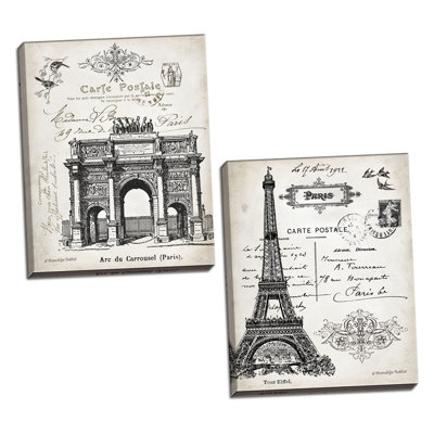 «belle "belle" , ensemble de tour de lit french, arc du carrousel et eiffel ", ensemble d’impression