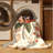 Machine Washable Paesyn Camellia French Floral Rug in Beige – Beige Binding-2081939921