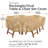 Jadon Outdoor Patio Dining Set Cover