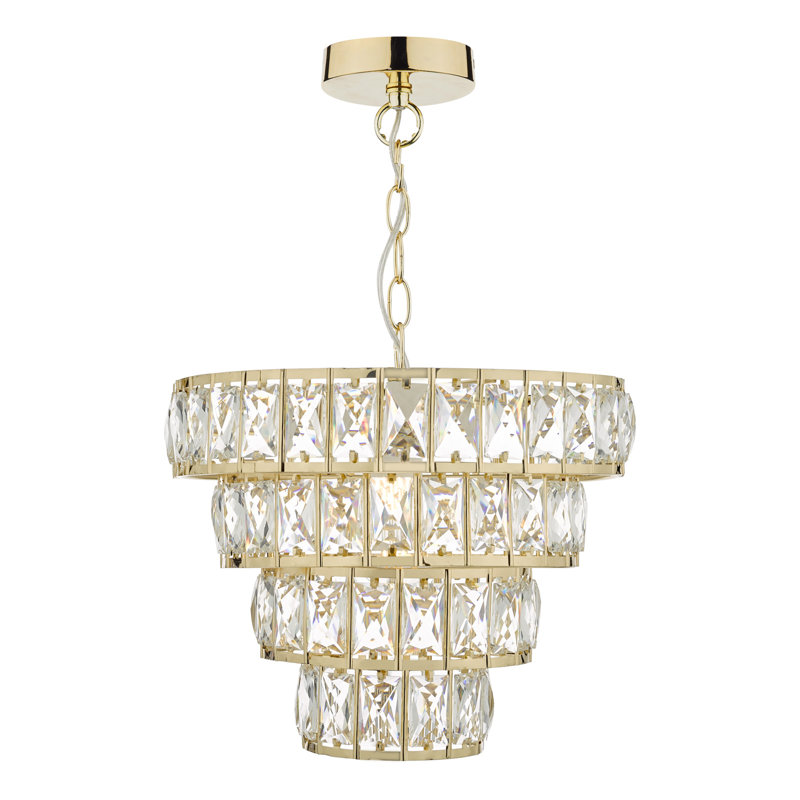 Dorr 1 - Light Gold Pendant
