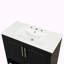 Meuble-lavabo simple 36 po avec comptoir en céramique Bayview