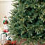 Épinette de Noël artificielle éclairée-114467081