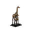 Sculpture bronze avec plateau de table