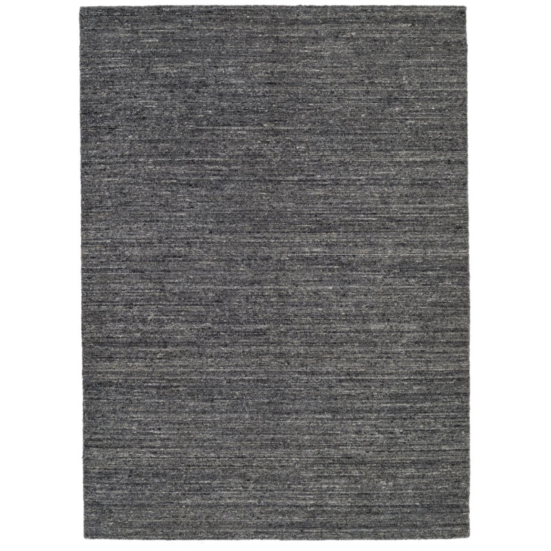 Tapis contemporain gris 5 x 7