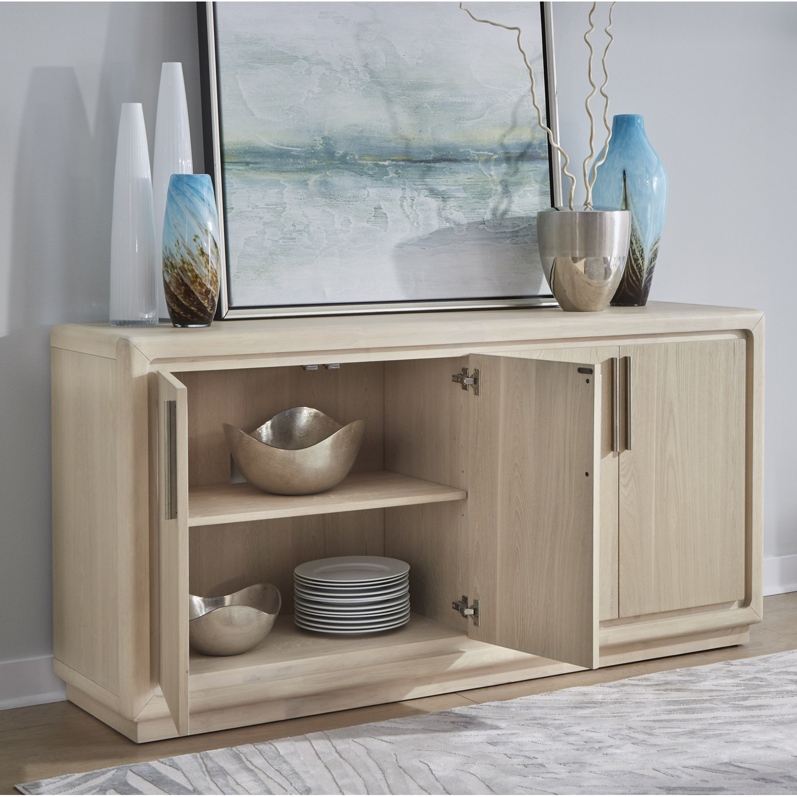 4-Door Sideboard Cabinet