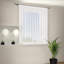 Tribeca Vera Pencil Pleat Sheer Single Curtain-39880303